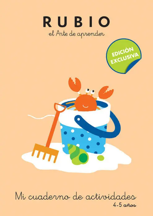 Mi Cuaderno de Actividades: 4 - 5 Años (Edición Exclusiva) (Rubio. El Arte de Ap