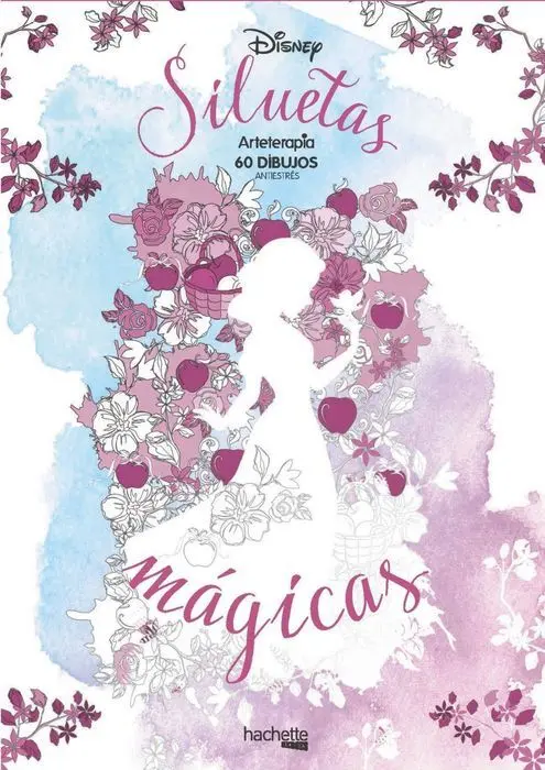 Arteterapia Siluetas Magicas Disney