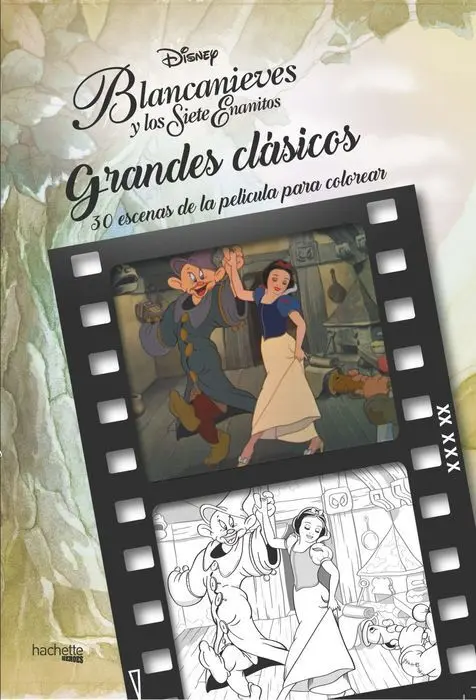 Blancanieves 30 Escenas de la Pelicula para Colore