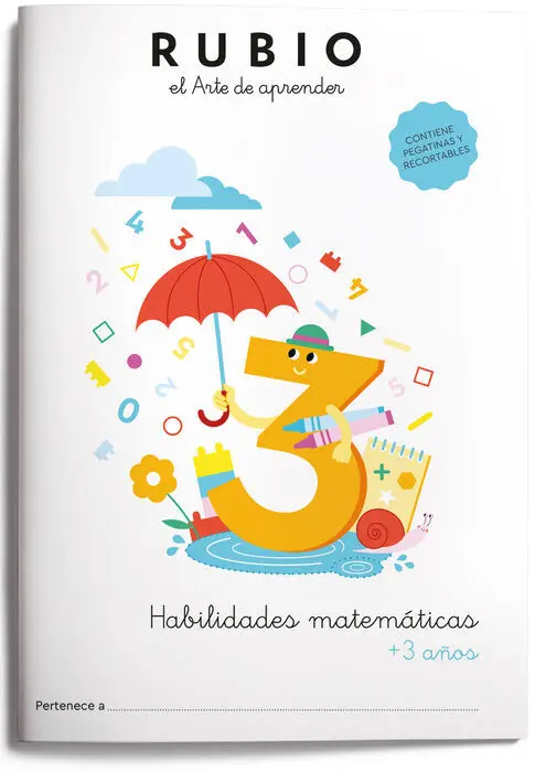 Habilidades Matematicas +3 Años Rubio