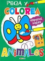 Pega y Colorea Animales 2