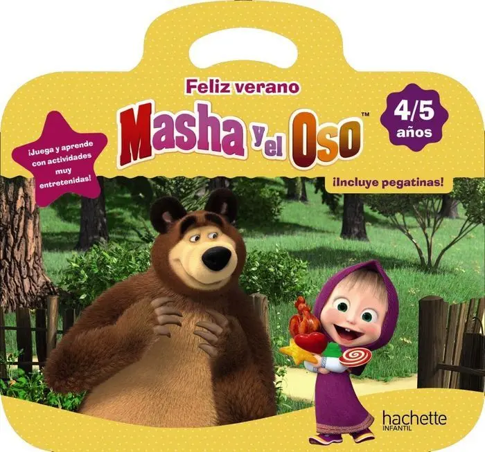Feliz Verano con Masha y el Oso 4-5 Años