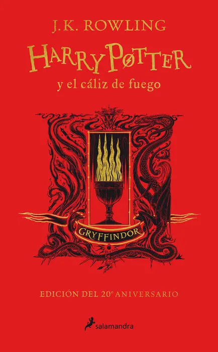 Harry Potter y el Caliz de Fuego Gryffindor 20 Ani