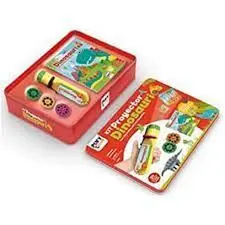 Kit Proyector Dinosaurios- Caja Metalica