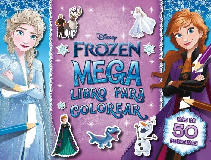 Frozen. Megalibro para Colorear 2