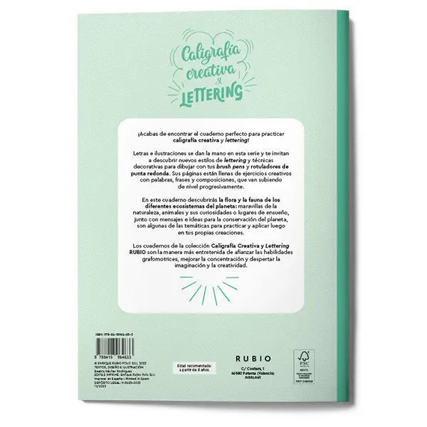 Caligrafía Creativa y Lettering. Naturaleza y Medioambiente
