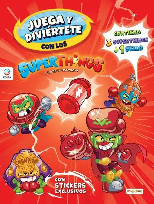 Juega y Diviertete con los Superthings 7 Años