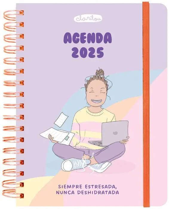 Agenda Anual Semanal 2025 Clarilou