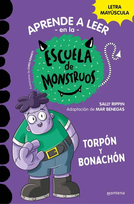 Aprender a Leer en la Escuela de Monstruos 9 Torpon y Bonach