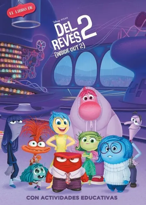 Inside Out 2 Disney el Libro de la Pelicula