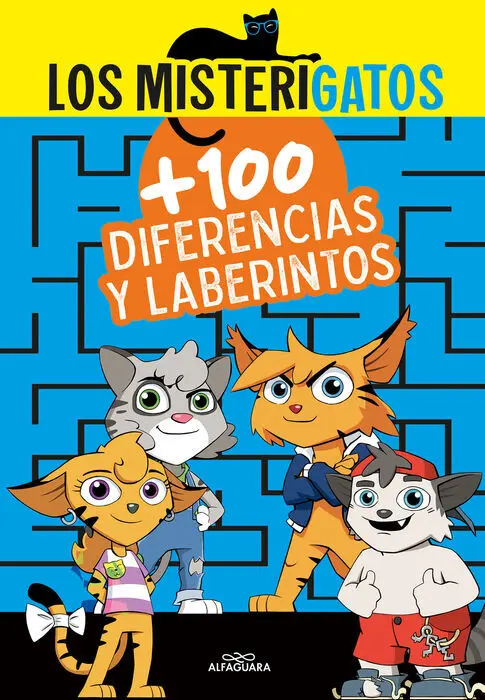 Los Misterigatos - Más de 100 Laberintos y Diferencias