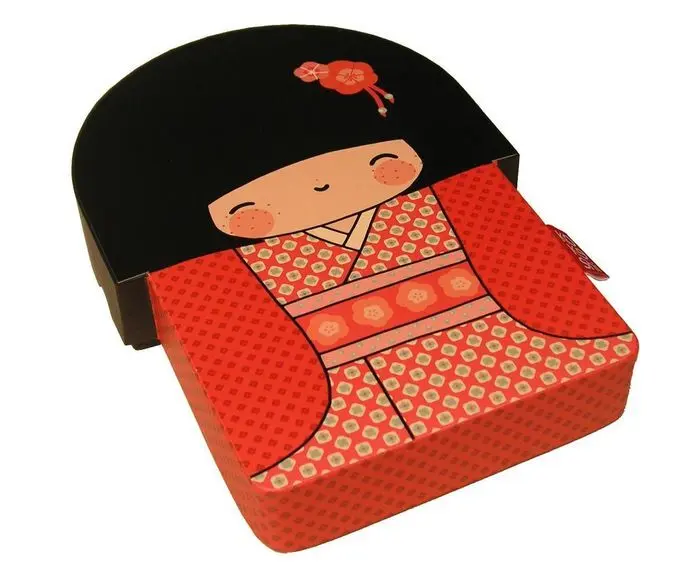 Kokeshi Caja de Cumpleaños