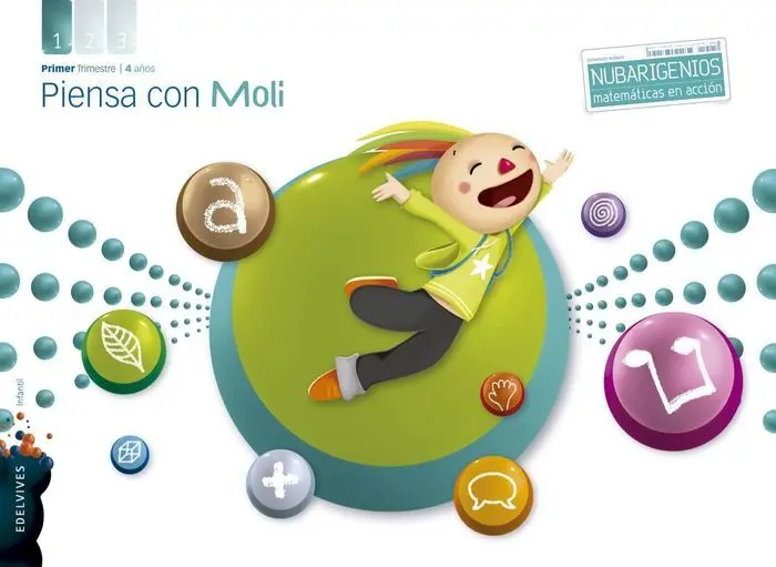 Nubarigenios, Piensa con Moli, Educación Infantil, 4 Años. 1 Trimestre
