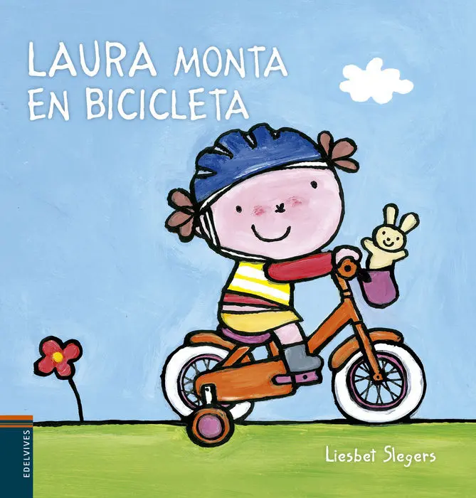 Laura Monta en Bicicleta