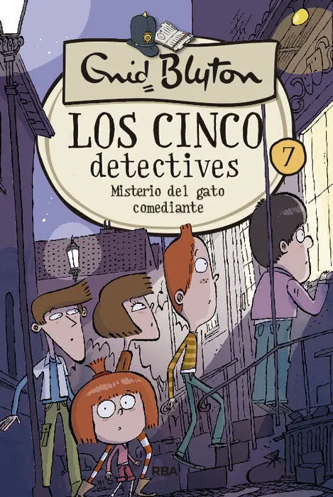 7. Misterio del Gato Comediante. (Los Cinco Detectiv