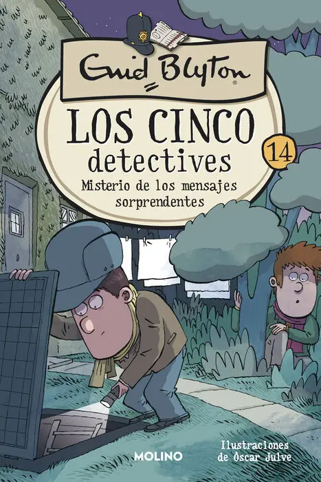Los Cinco Detectives 14 - Misterio de los Mensajes