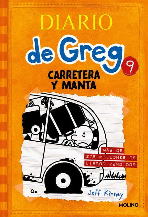 Diario de Greg 9 Carretera y Manta Jeff Kinney