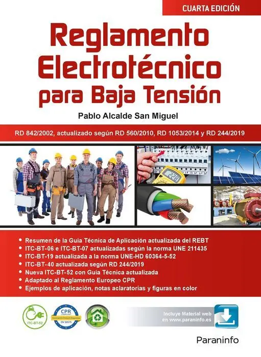 Reglamento Electrotécnico para Baja Tensión 4. ª Edición 2019