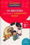Vacaciones 1ºep Comprension Lecto. Santilla