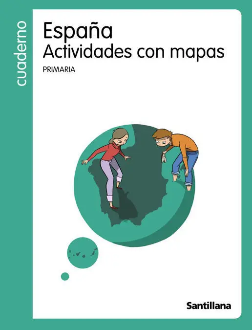 Cuaderno Mapas España Ed. 10 Santillana