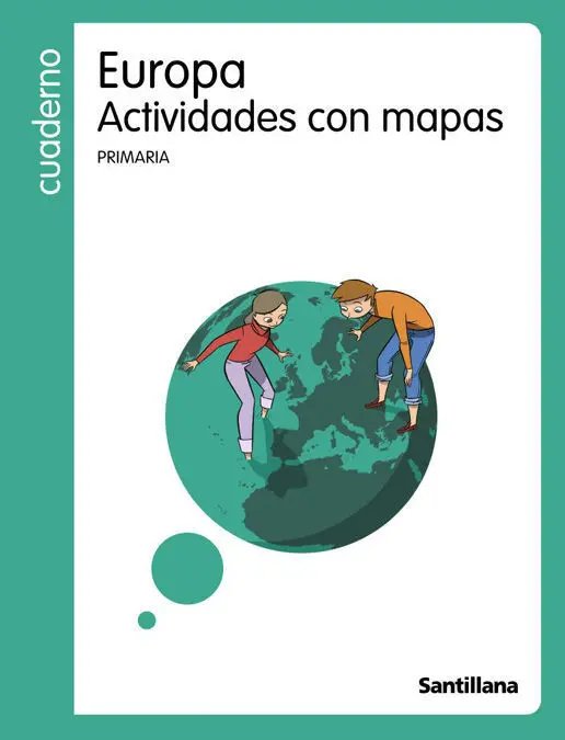 Cuaderno Mapas Europa Ed. 10 Santillana