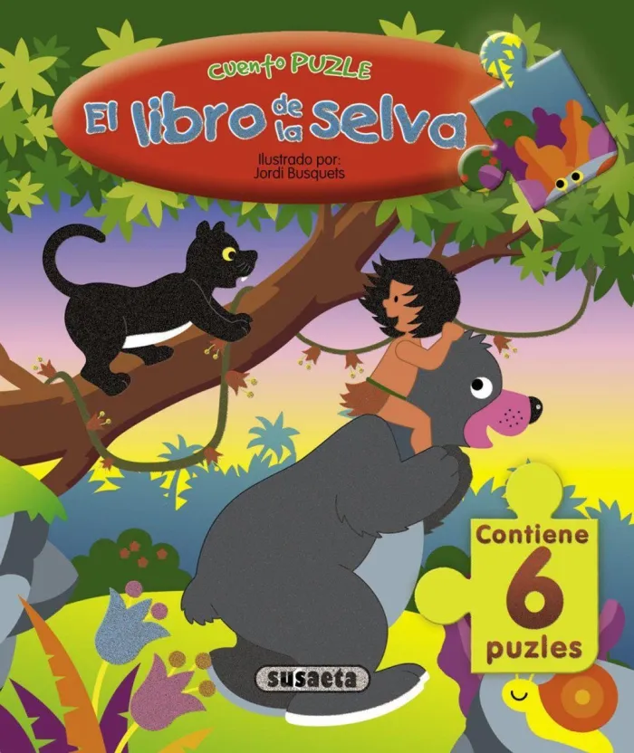 Cuento Puzle el Libro de la Selva S690-03