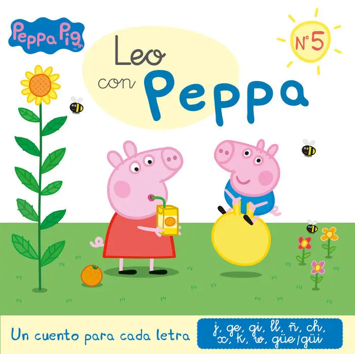 Un Cuento para Cada Letra: J, Ge, Gi, Ll, Ñ, Ch, X, K, W, Güe-Güi (Leo con Peppa