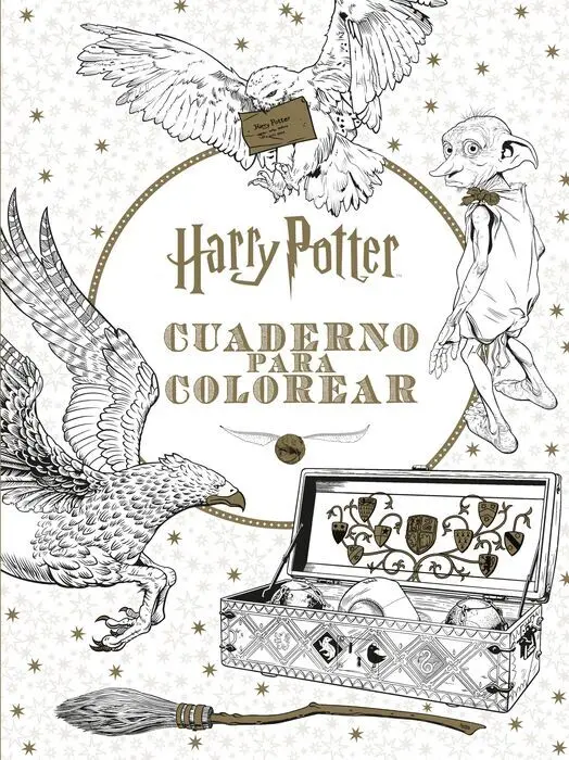Harry Potter: Cuaderno para Colorear