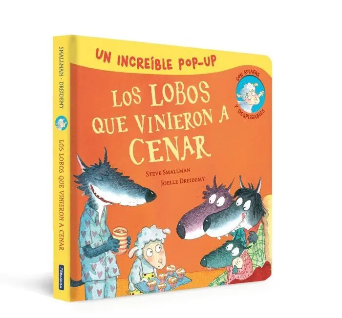 Pop-Up de los Lobos que Vinieron a Cenar (La Ovejita que Vino a C