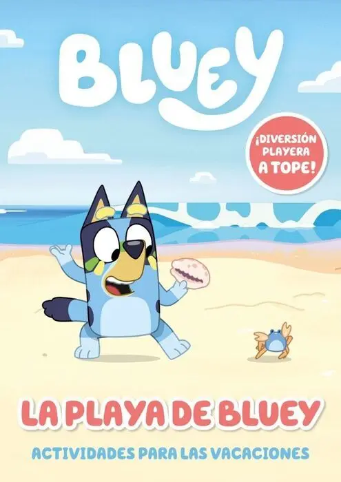 Bluey. Actividades - Vamos a la Playa. Actividades para las Vacaciones