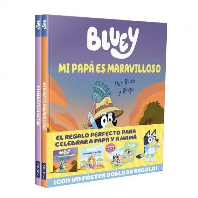 (Pack). Storybooks de Bluey:papa y Mama. (Cuento In