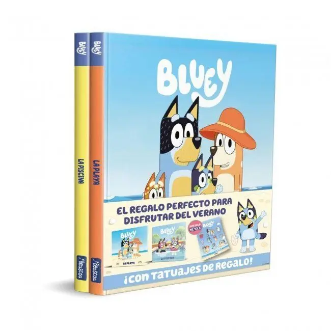 Bluey. Un Cuento - ¡A la Playa! ¡A la Piscina! Pack con Dos Libros de Bluey para