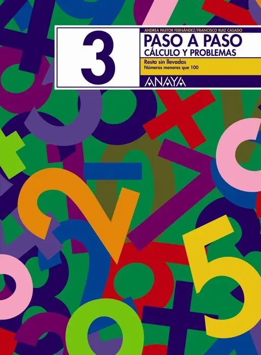 Cuad. Paso a Paso Calculo y Problemas 3 Anaya
