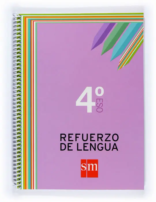 Cuaderno Refuerzo de Lengua 4Eso Sm
