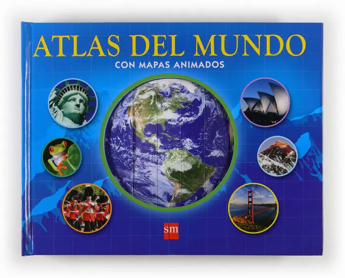At. atlas del Mundo con Mapas Animados