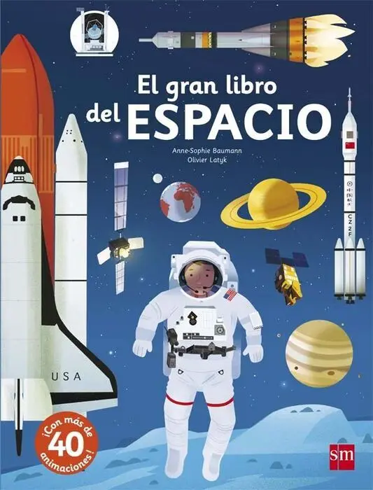 El Gran Libro del Espacio Mas de 40 Animaciones