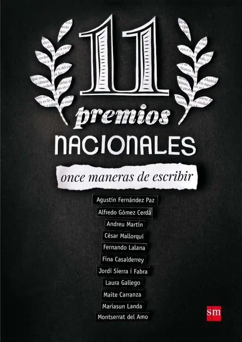 11 Premios Nacionales Once Maneras de Escribir