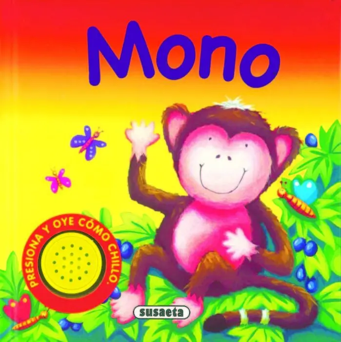 Sonidos de Animales Mono S2620 Susaeta