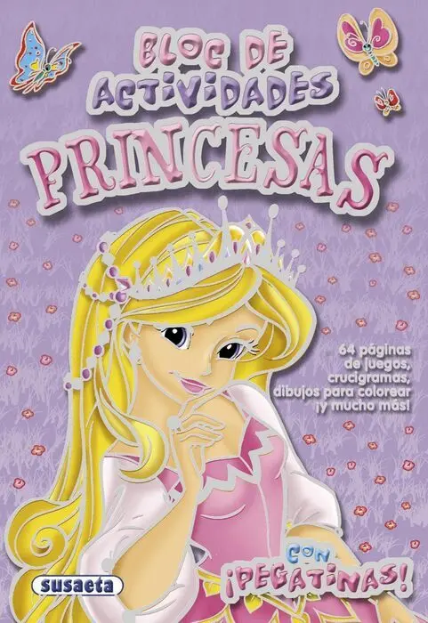 Bloc Actividades Princesas Violeta