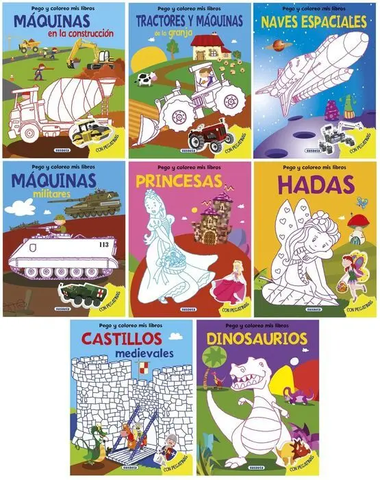 Pego y Coloreo Mis Libros S3161