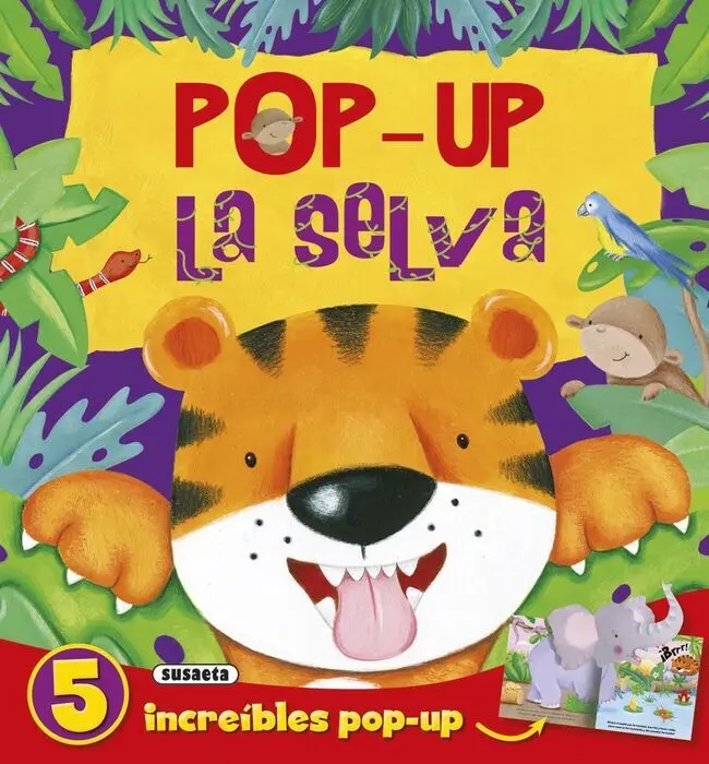 Pop- Up la Selva Increibles Pop Up 5 S3171