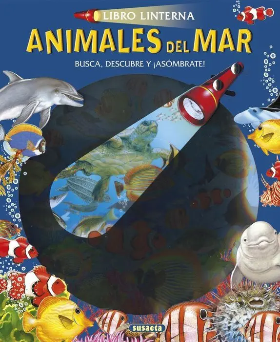 Libro Linterna Animales del Mar S3227