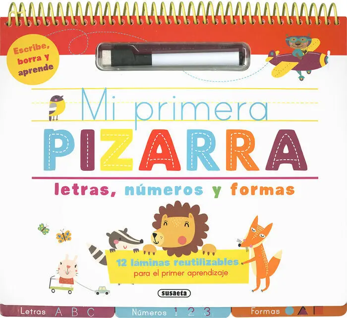Letras, Numeros y Formas. (Mi Primera Pizarra). (Ref