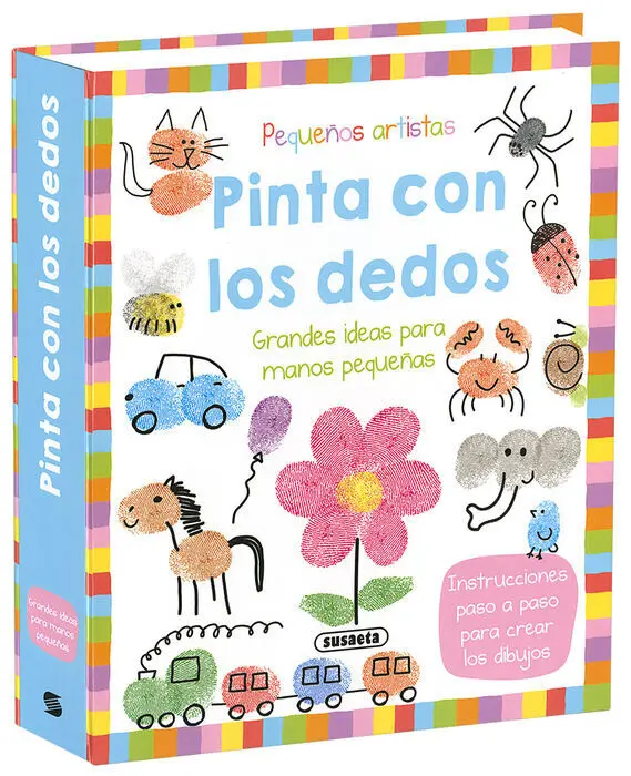 Caja de Manualidades Pinta con los Dedos