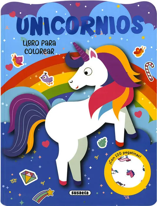 Unicornios Libro para Colorear