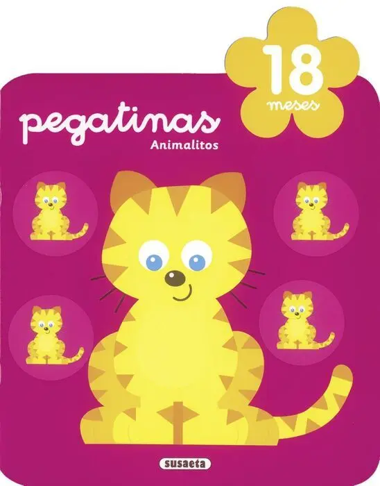 Pegatinas Animalitos 18 Meses