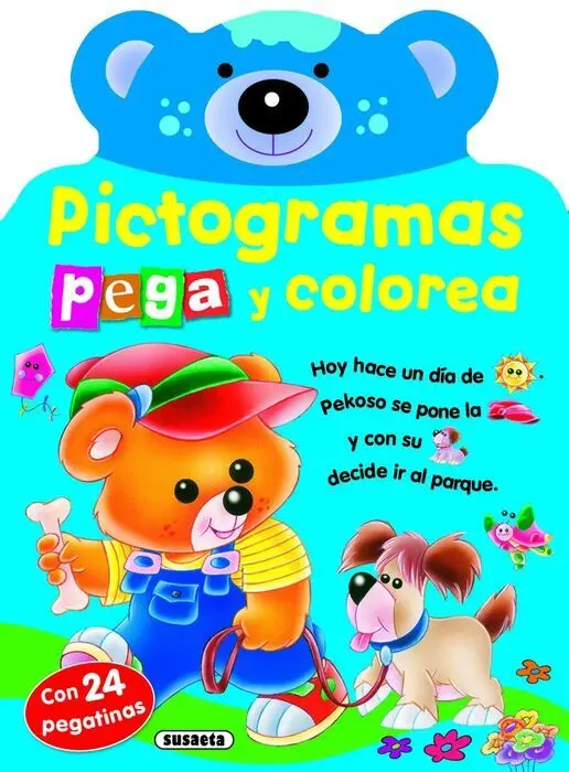 Pictogramas Pega y Colorea 3