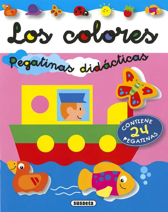 Los Colores Pegatinas Didacticas