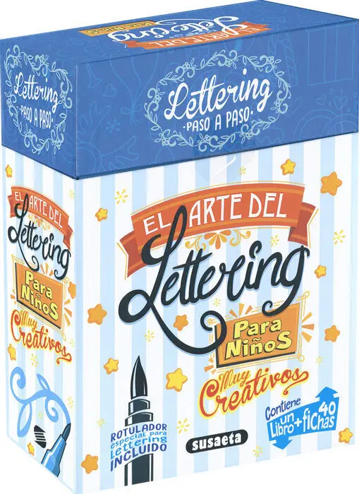 El Arte del Lettering para Niños Muy Creativos