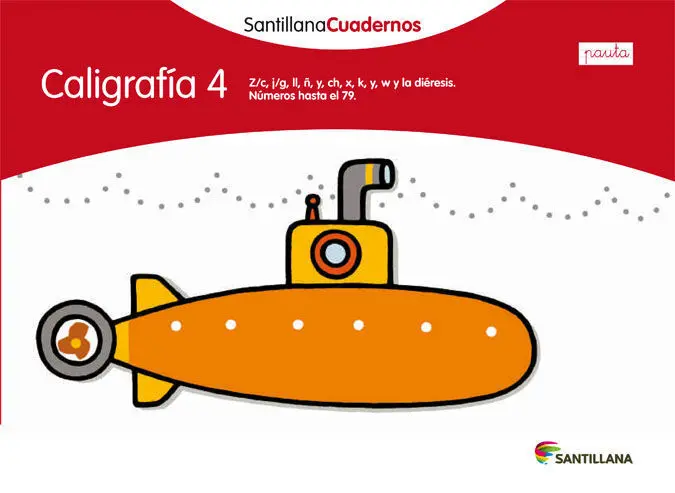 Cuad. Caligrafia Pauta 4 Santillana